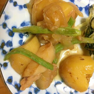 ツナと新じゃがの煮物